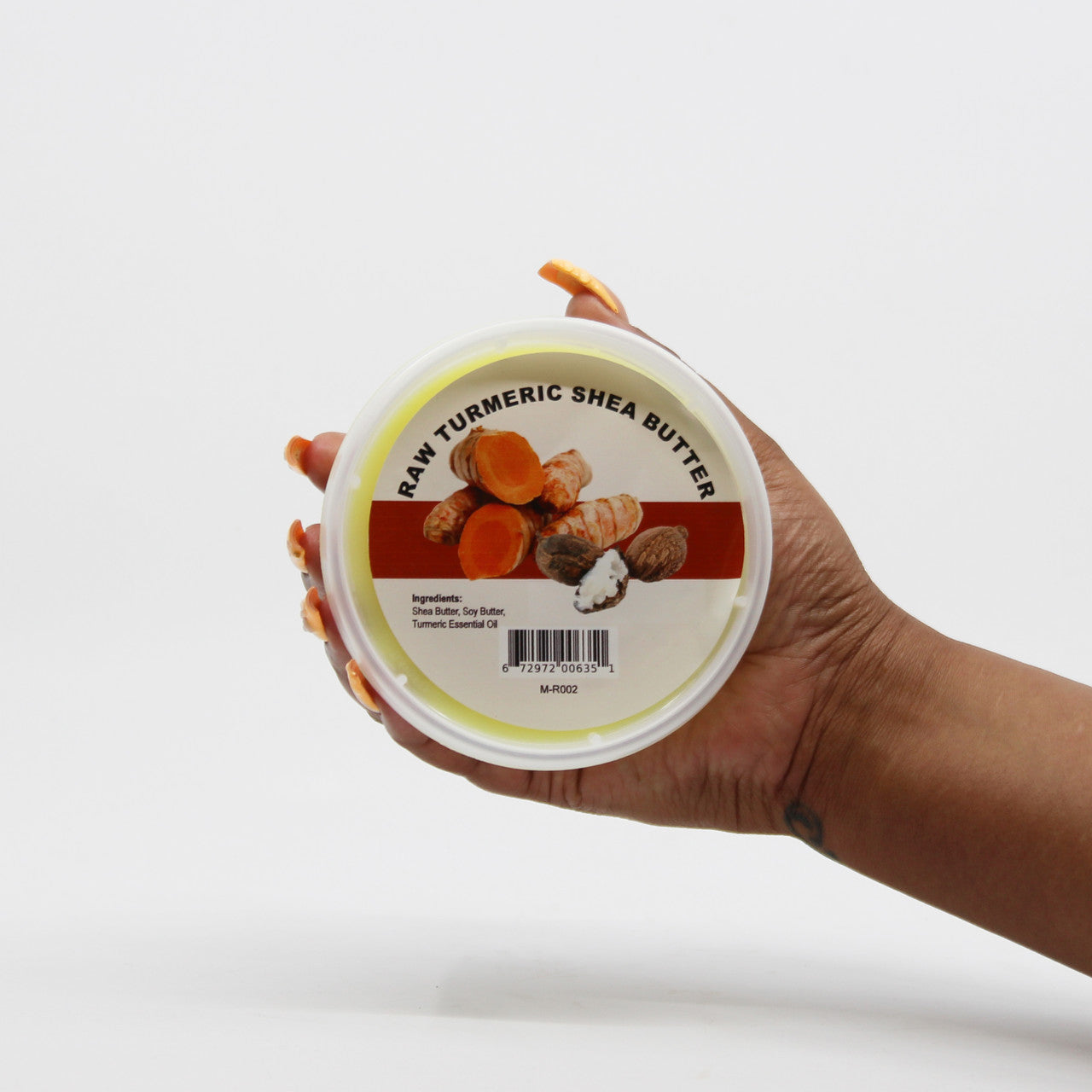 Raw Turmeric Shea Butter (for Intense Moisturizing)