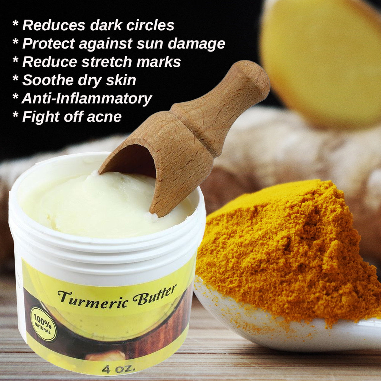 Turmeric Herbal Face Scrub - 150 g