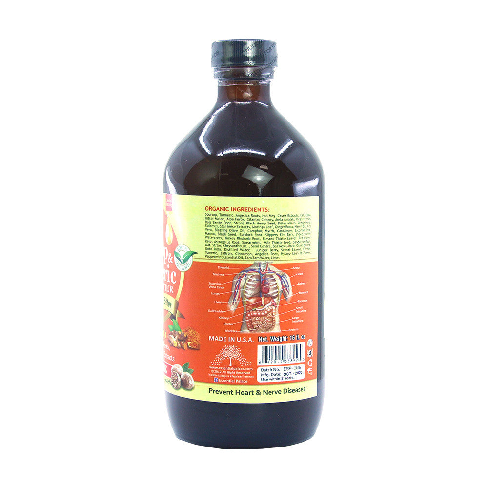 Soursop & Turmeric Living Bitter 16 oz.