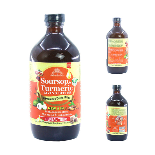 Soursop & Turmeric Living Bitter 16 oz.