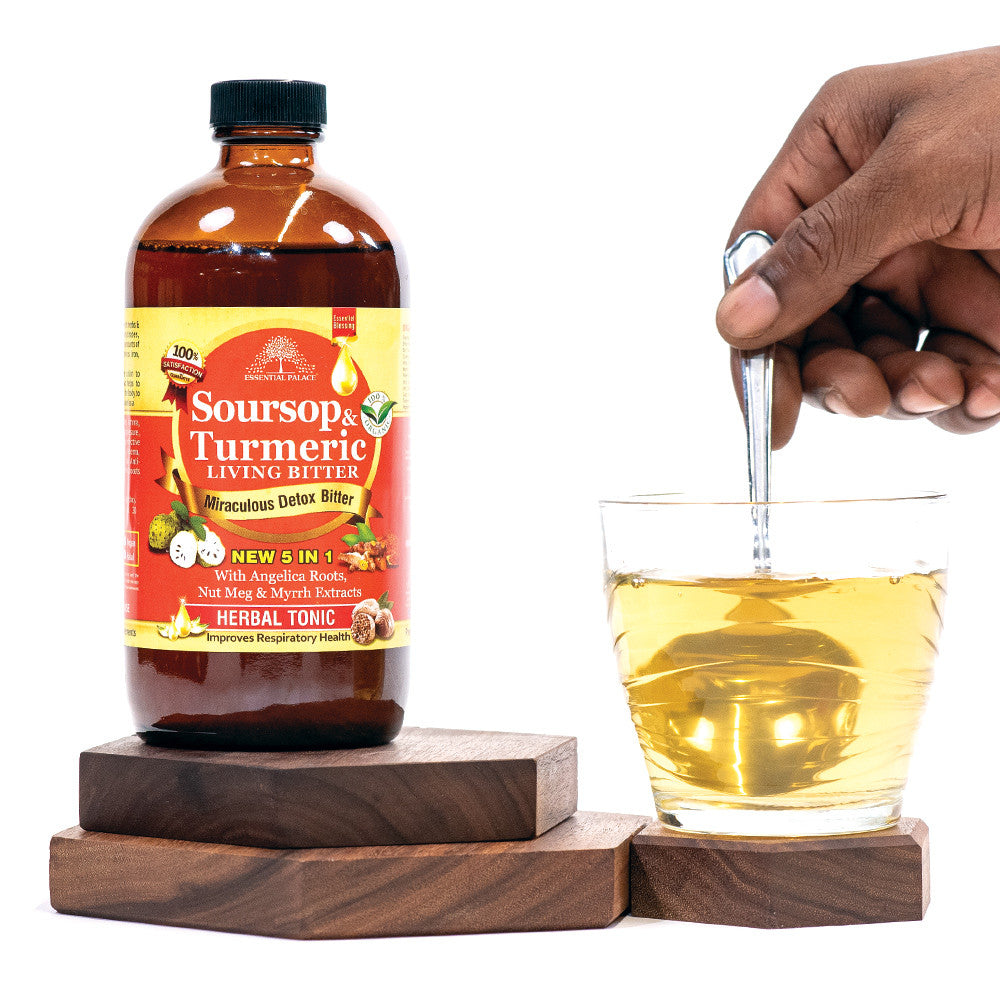 Soursop & Turmeric Living Bitter 16 oz.