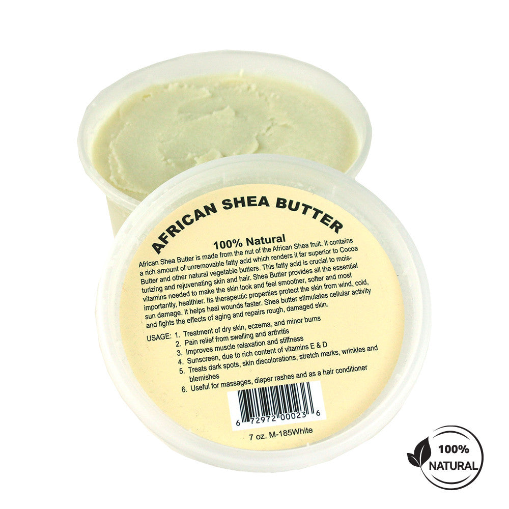 100% Natural African Shea Butter: 7 oz