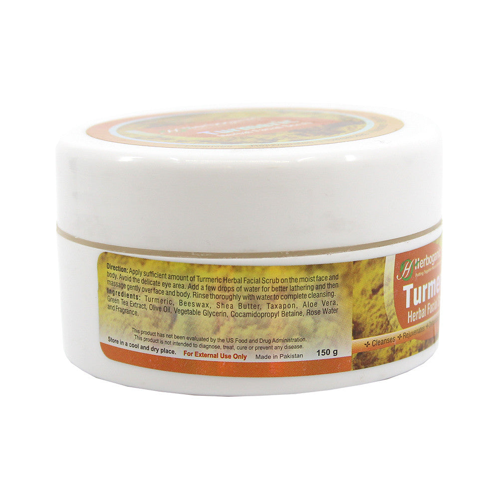Turmeric Herbal Face Scrub - 150 g