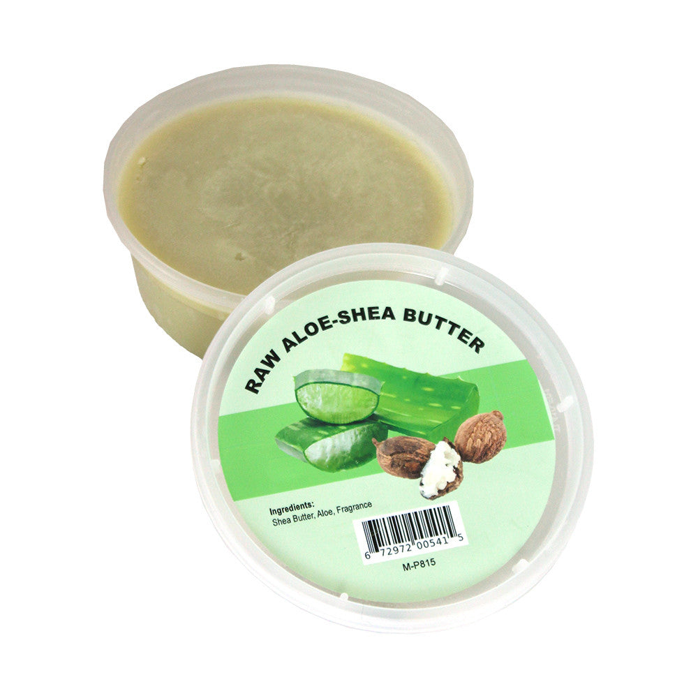 Raw Aloe Shea Butter for Total Skin Repair