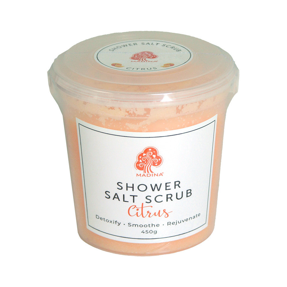 Citrus Shower Salt Scrub 450g