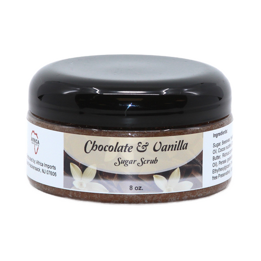 Chocolate & Vanilla Sugar Scrub – 8 oz