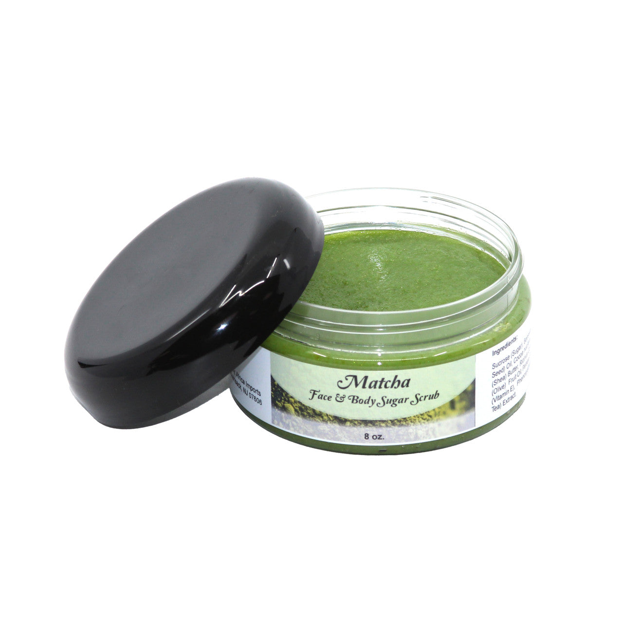 Matcha Face & Body Sugar Scrub – 8 oz.