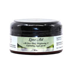 Lime Aid All-Over-Body Brightening & Exfoliating Sugar Scrub – 8 oz