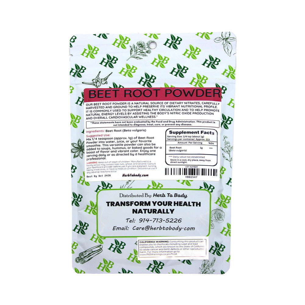 Beet Root Powder - 4 oz (113 g)
