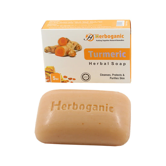 Herboganic- Turmeric Herbal Soap 5oz