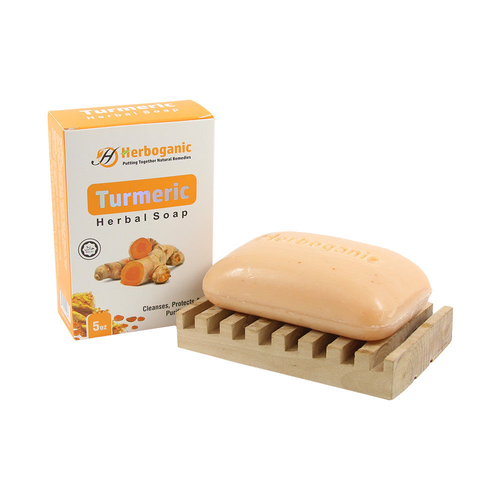 Herboganic- Turmeric Herbal Soap 5oz