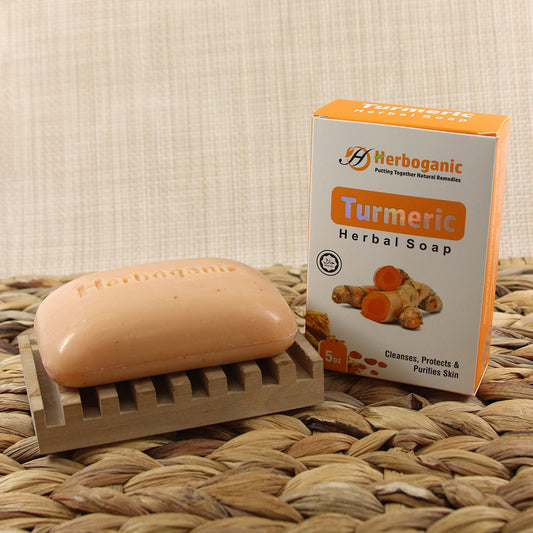 Herboganic- Turmeric Herbal Soap 5oz