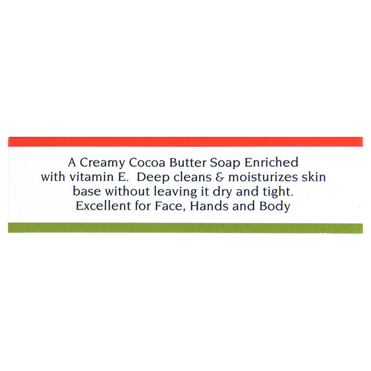 African Cocoa Butter Black Soap